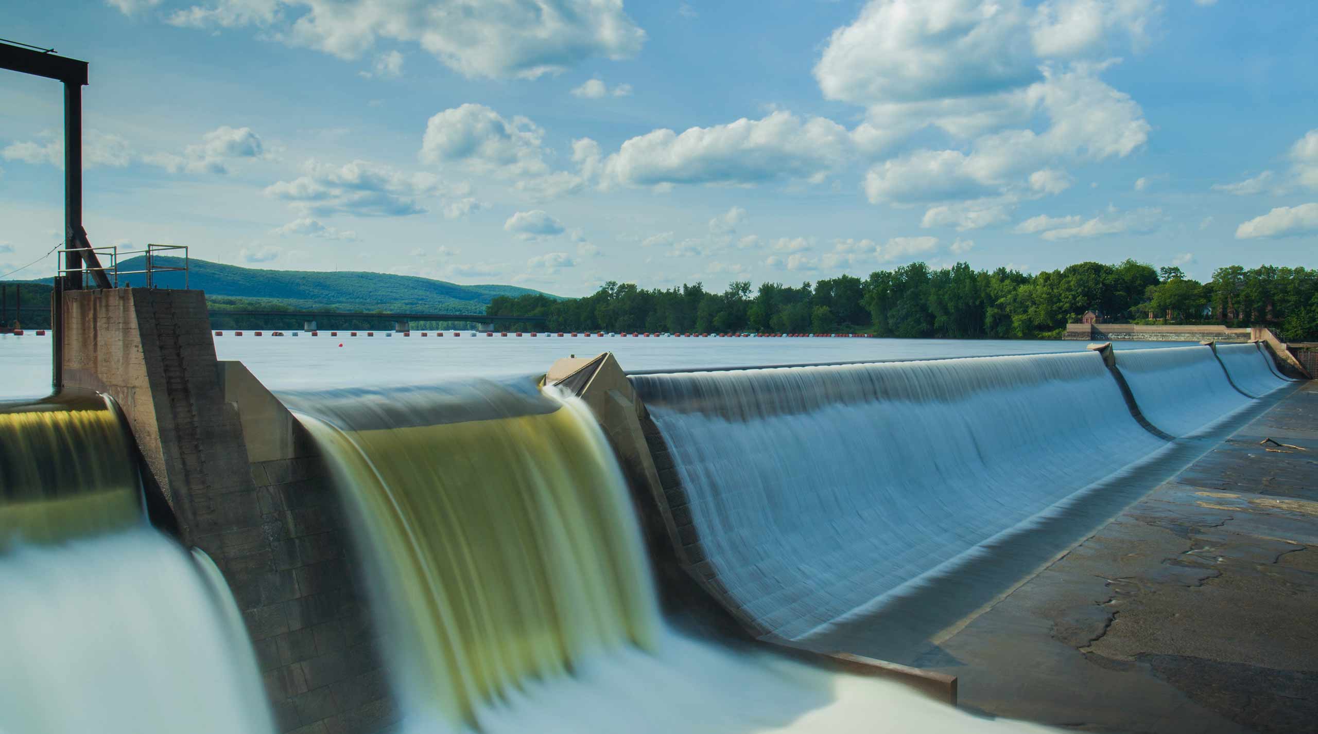 Hydro Power Plant Close Up