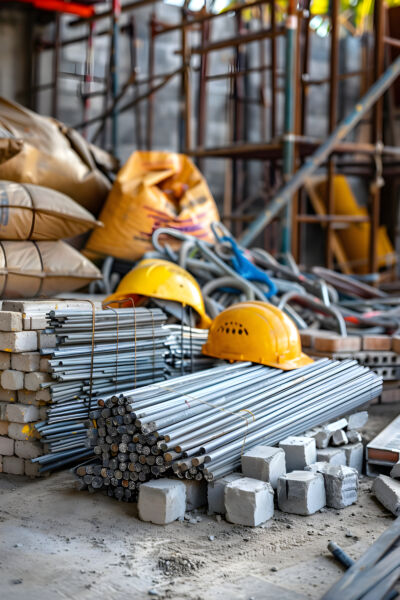 Equipments of Strength and Precision: A Comprehensive Display of Construction Materials